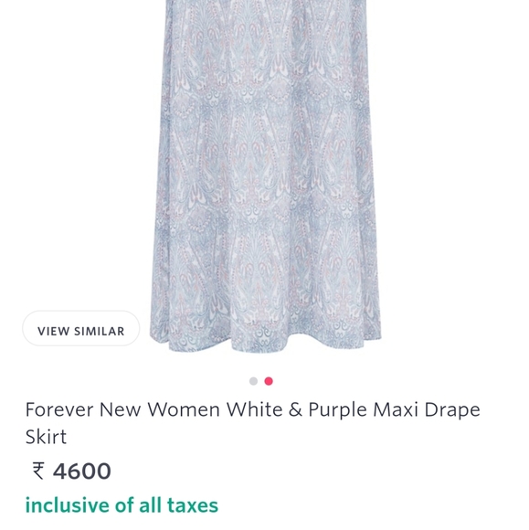 Forever new drape skirt - Picture 3 of 3